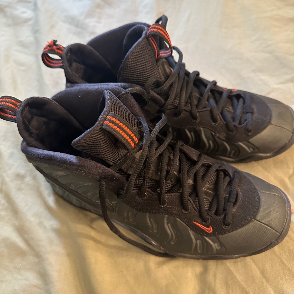 Nike Foamposites Sequoia green/ orange